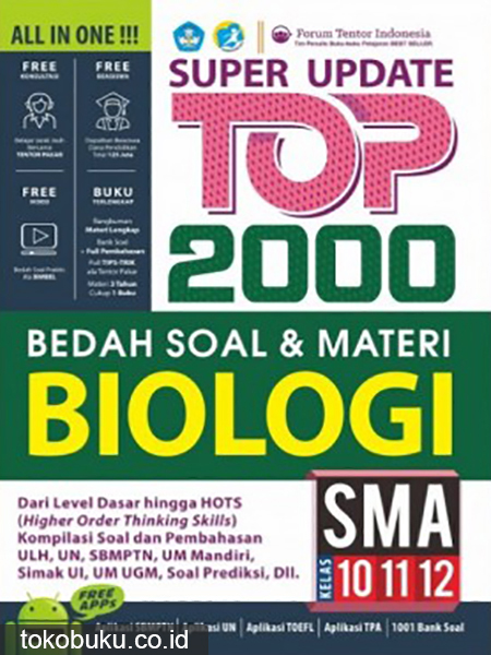Biologi Sma: Super Update Top 2000 Bedah Soal & Materi