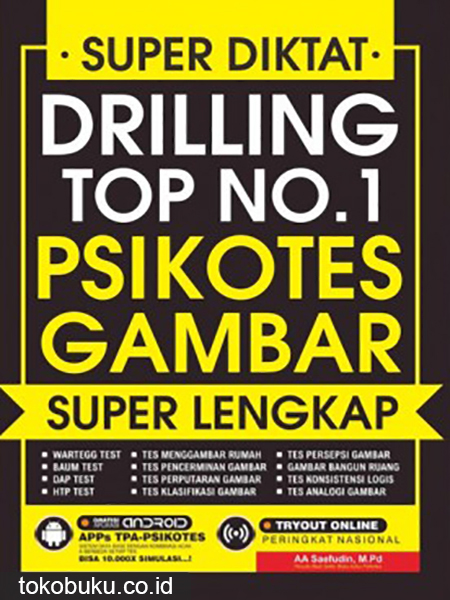 Super Diktat Drilling Top No.1 Psikotes Gambar