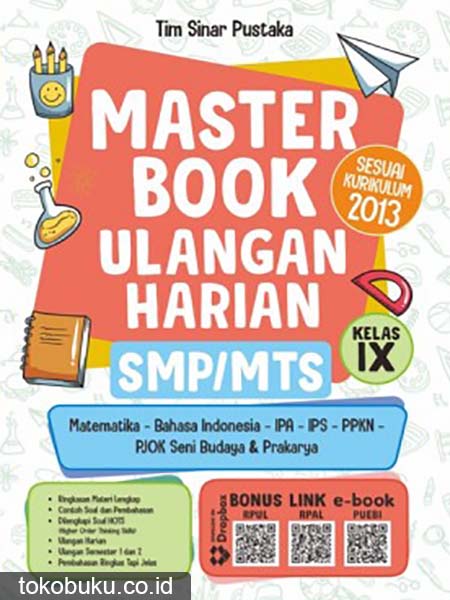 Kelas 9 Smp/Mts: Master Book Ulangan Harian