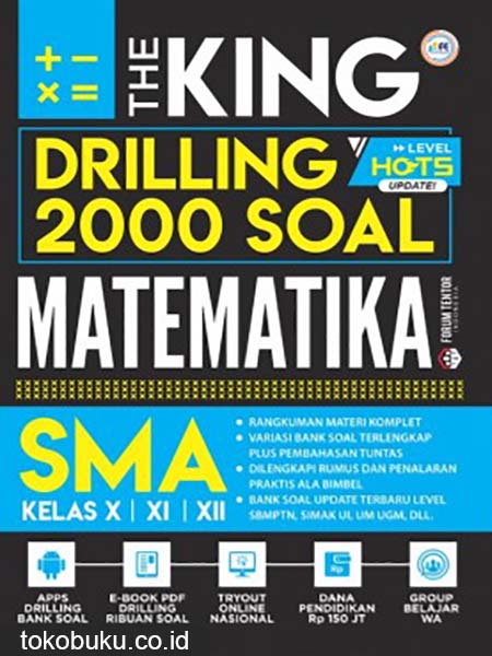 MATEMATIKA SMA: THE KING DRILLING 2000 SOAL (FORUM EDUKASI)