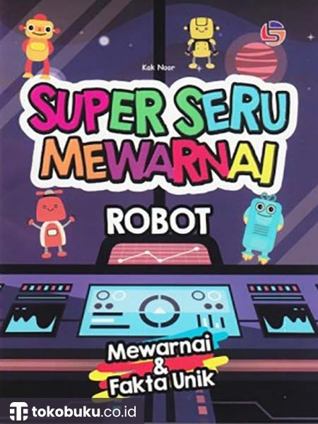 Robot Super Seru Mewarnai