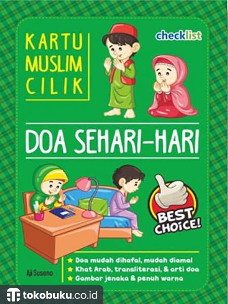 Doa Sehari-Hari: Kartu Muslim Cilik