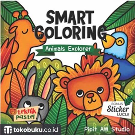 Animals Explorer: Smart Coloring Teknik Pastel