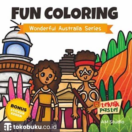 Wonderful Australia Series: Fun Coloring
