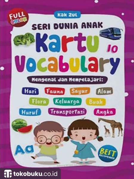 Seri Dunia Anak Kartu Vocabulary